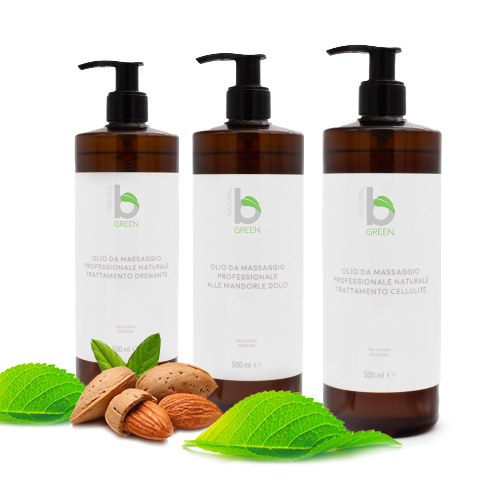 Cofanetto Oli da massaggio 100% Naturale - BGreen Cosmetici Naturali